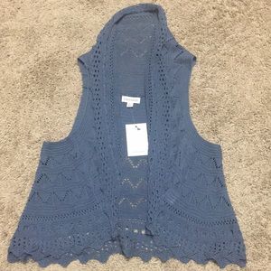 Sussan Blue Knit Vest